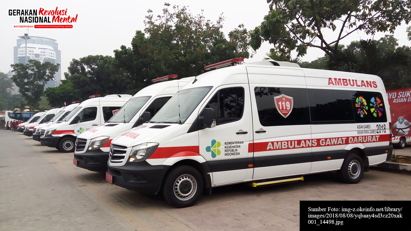 Ambulans Kementerian Kesehatan Republik Indonesia