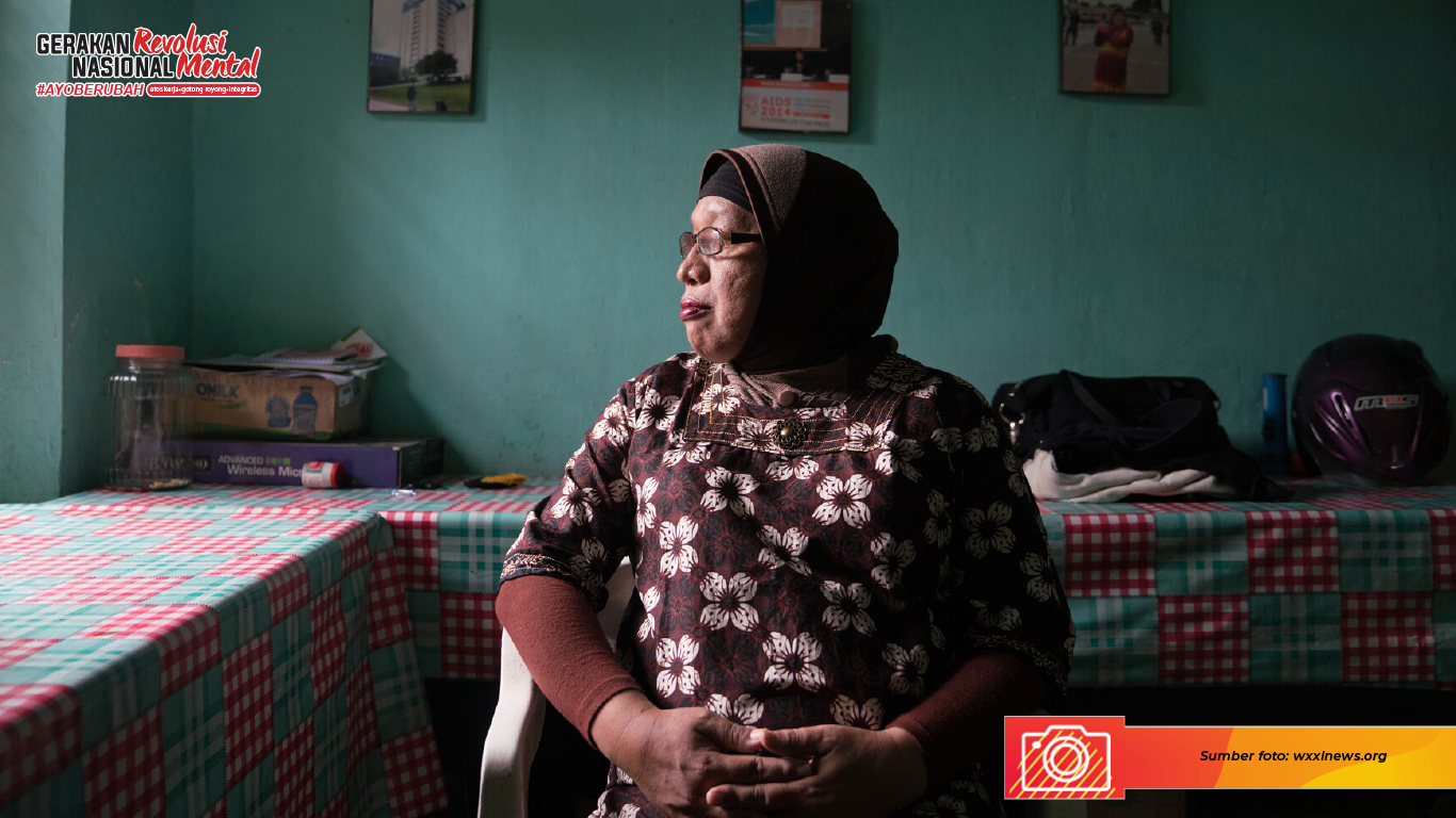 Vinolia Wakijo pendiri  Yayasan Kebaya di Yogyakarta untuk rumah singgah bagi Orang dengan HIV AIDS (ODHA)