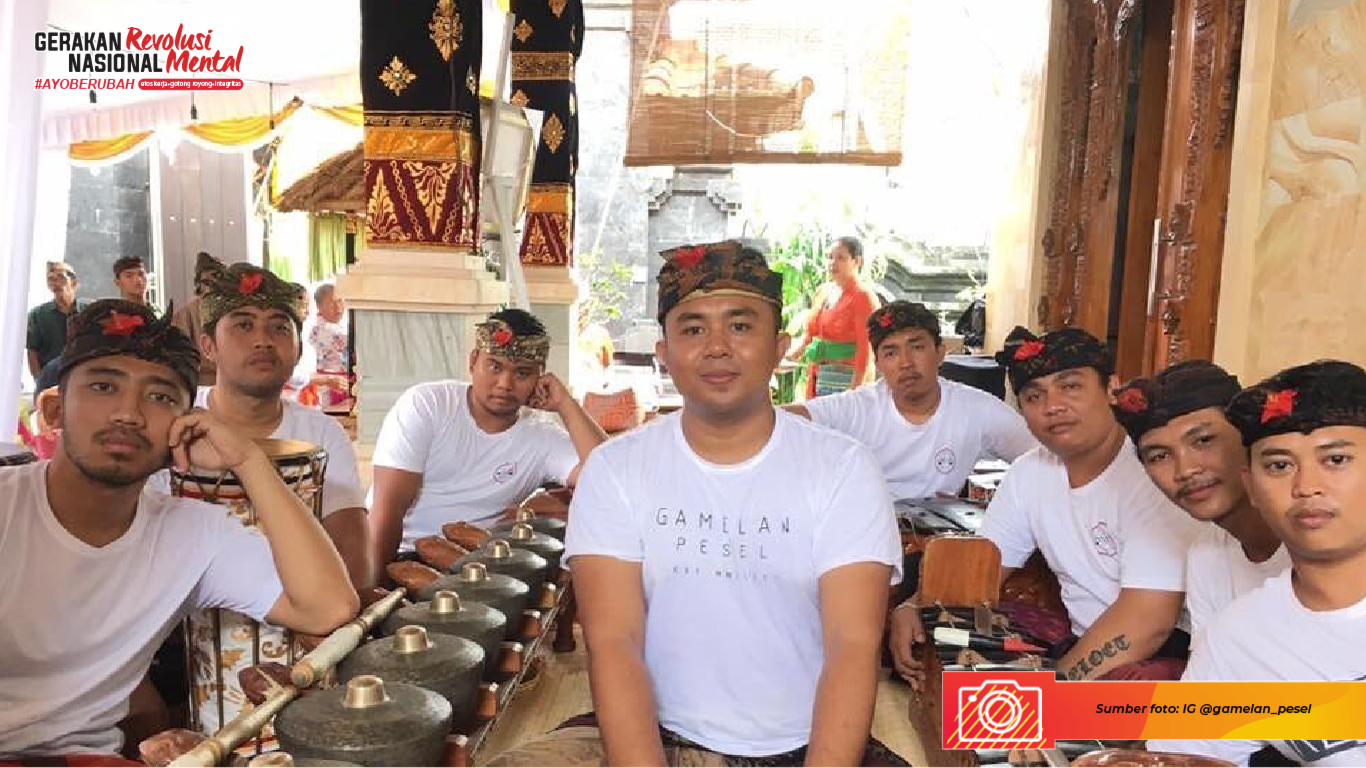 I Wayan Arik Wirawan ciptakan inovasi gamelan baru di Bali bernama Gamelan Pesel