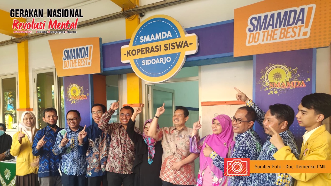 Kemenko Launching Koperasi Siswa di Jawa Timur