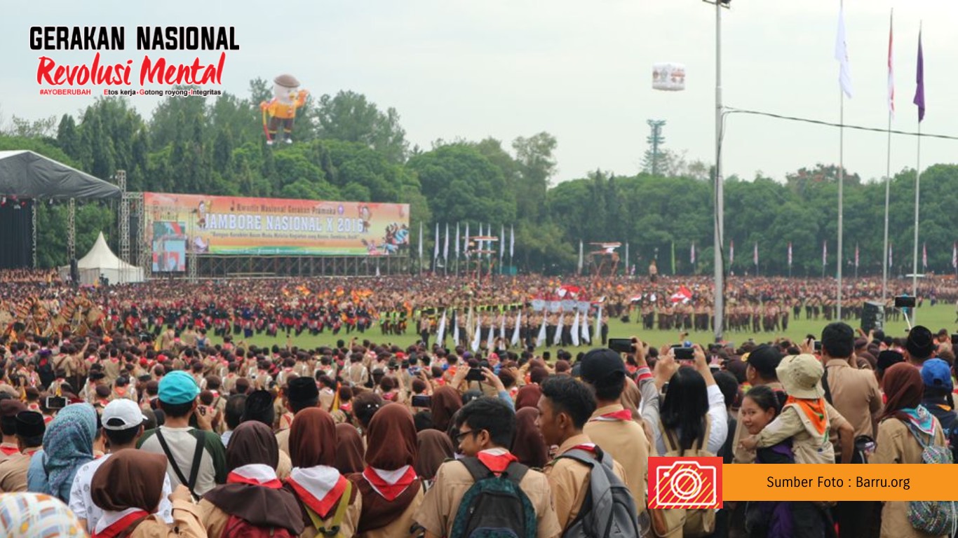 Jambore Nasional XI Pramuka Dihadiri Belasan Ribu Penggalang